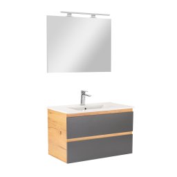 Vario Forte 80 kompletne meble azienkowe db-antracyt