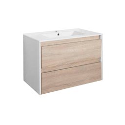 Szafka dolna Porto 80 z umywalk db sonoma biay