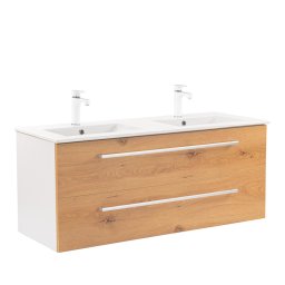 Szafka dolna Vario Clam 120 ze zlewozmywakiem biay db