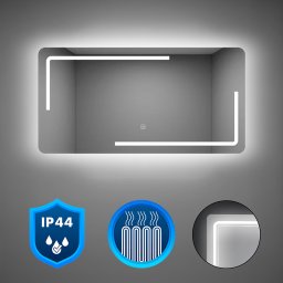 Lustro Ada 120 z owietleniem led 120x60 cm
