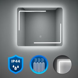 Lustro Ada 60 z owietleniem led 60x80 cm