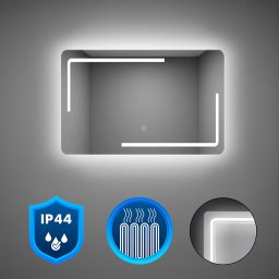 Lustro Ada 80 z owietleniem led 80x60 cm