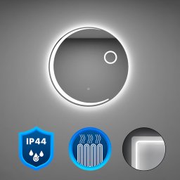 Lustro Lea 60 z owietleniem led