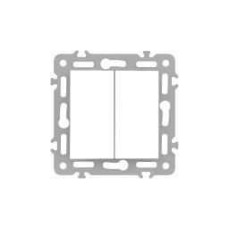 Nova wycznik yrandolowy 10A 250V bez ramki 105 biay