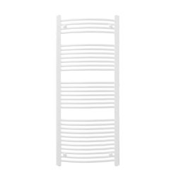Zakrzywiony grzejnik suszarki do rcznikw 1400x600 mm biay
