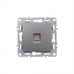 Gniazdo Nova UTP RJ-45 szare