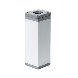 Noga meblowa Uni 150 mm srebrna