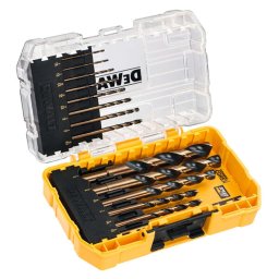 DeWALT Akcesoria - 14-częściowy zestaw wierteł do metalu DT70727