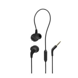 JBL Endurance Run 2 Wired Black Dokanałowe Mikrofon Czarny