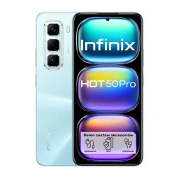 Infinix Hot 50 Pro 8/256GB Funkcje AI 6.78" 120Hz 50Mpix Niebieski