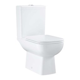 Grohe Start Edge - Zestaw toaletowy ze zbiornikiem spłukującym i deską Softclose, Rimless, biel alpejska 39951000