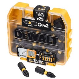 DeWALT Akcesoria - Zestaw bitów PH2, 25 szt. DT70555T