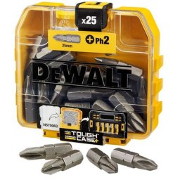 DeWALT Akcesoria - Zestaw bitów PH2, 25 szt. DT71522