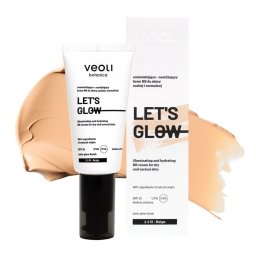 Veoli Botanica Let`s Glow rozĹwietlajÄco-nawilĹźajÄcy krem BB do skĂłry suchej i normalnej 2.5 N Beige 30ml