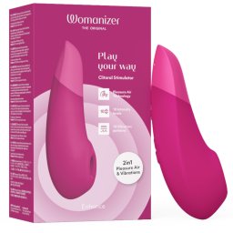 Womanizer Enhance - bezdotykowy stymulator łechtaczki na fale powietrzne (różowy)