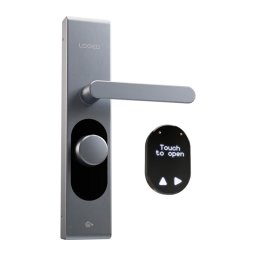 Zamek do drzwi LOQED Touch Smart Lock Wi-Fi, BT (srebrny)