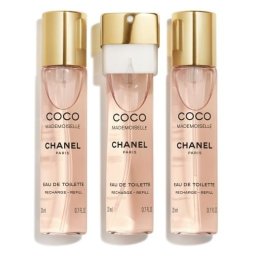 Chanel Coco Mademoiselle Woda toaletowa 20ml spray + Woda toaletowa 2 x 20ml spray wkĹad uzupeĹniajÄcy