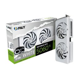 Palit Karta graficzna GeForce RTX 5060 TI WHITE OC 8GB GDDR7 128bit 3DP/HDMI