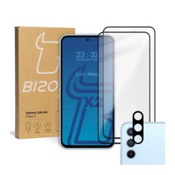 Bizon 2x Szkło + szybka na aparat Edge 2 Pack do Samsung Galaxy A54 5G
