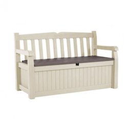 awka i schowek Eden Garden Bench, brzowo-beowy