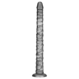 Lovetoy King Sized - wibrator XXL - 40,5 cm - szary