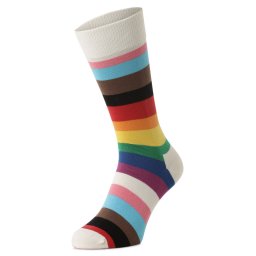 Happy Socks Męskie skarpety z cienkiej dzianiny Mężczyźni wielokolorowy, 41-46