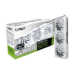 Palit Karta graficzna GeForce RTX 5070 WHITE OC 12GB GDDR7 192bit 3DP/HDMI