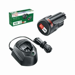 Bosch - Zestaw ładowarki 1A i 1x akumulatora 12 V Li-Ion 1,5 Ah 1600A01L3D