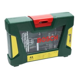 Bosch Akcesoria - Zestaw 41 bitów, wierteł i nasadek wraz z wkrętakiem kątowym 2607017316