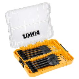 DeWALT Akcesoria - 9-częściowy zestaw wierteł do drewna DT70751