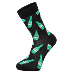 Happy Socks Skarpety Mężczyźni czarny|zielony, 41-46