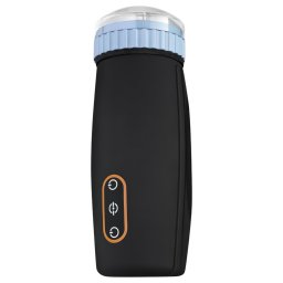 CRUIZR CM05 - masturbator akumulatorowy lökający i ssący - czarno-niebieski