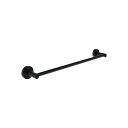 Ravak Kona - Uchwyt na ręcznik, długość 50 cm, czarny mat X07P1302