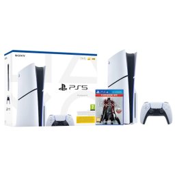 Sony PlayStation 5 Slim E Chassis (PS5) 1TB z napędem + Bloodborne