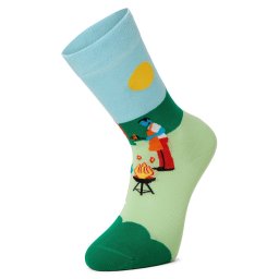 Happy Socks Skarpety Mężczyźni zielony|niebieski|czerwony, 36-40