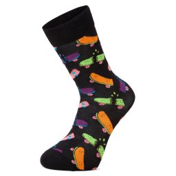 Happy Socks Skarpety Mężczyźni czarny|wielokolorowy, 36-40