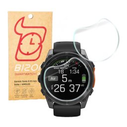Bizon Glass Watch Hydrogel Duo do Garmin Fenix 8 Solar 51mm / AMOLED 47mm / AMOLED 51mm 2 sztuki