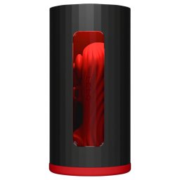 LELO F1s V3 - masturbator interaktywny - silikon - czerwony
