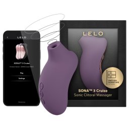 LELO Sona 3 Cruise - stymulator łechtaczki falami dźwiękowymi - fioletowy