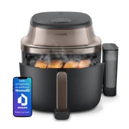Philips Ovi Ultra NA547/07 2000W 7,2l Aplikacja mobilna Gotowanie na parze