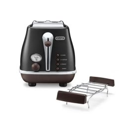 DeLonghi Icona Vintage CTOV 2103.BK Ruszt do bułek Rozmrażanie 900W
