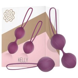 Engily Ross Kelly - zestaw 2 kulek gejszy - fioletowy