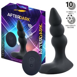 AfterDark - masażer prostaty wibracyjny - czarny