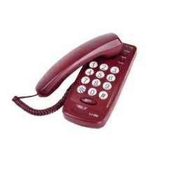 DARTEL TELEFON LJ260 stacjonarny czerwon