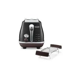 DeLonghi Icona Vintage CTOV 2103.BK Ruszt do bułek Rozmrażanie 900W