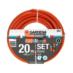 Gardena - Wąż ogrodowy Basic 13 mm, z akcesoriami, 20 m 18970-29