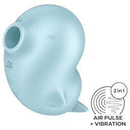 Satisfyer Sassy Seal - stymulator łechtaczki z falami powietrznymi (turkusowy)