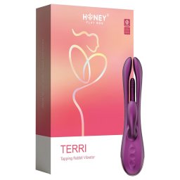 Honey Play Box Terri - wibrator z uchwytem łechtaczkowym sterowany aplikacją (fioletowy)