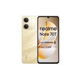 realme Note 70T 4/128GB Funkcje AI 6,74" 90Hz 13Mpix Złoty