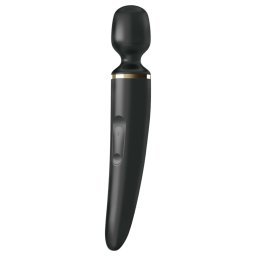 Satisfyer Wand-er Woman - masażer wibracyjny wodoodporny - czarny